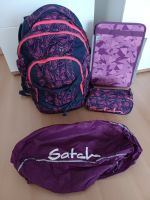 Satch Schulrucksack in lila inkl. Heftebox, Etui und Regencap Niedersachsen - Goslar Vorschau