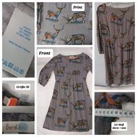 Boden Kleid Print mindi Viskose 36 Mini Boden Hessen - Gießen Vorschau