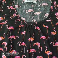 Oberteil mit Flamingos Muster, Größe L Baden-Württemberg - Esslingen Vorschau