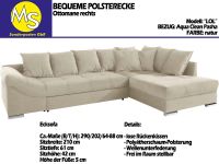 Sofa Couch Wohnlandschaft L Form Aqua Clean Pasha natur Nordrhein-Westfalen - Mettingen Vorschau