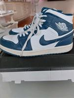 AIR JORDAN 1 MID SE dark blue NP war 189 € . Leder Bielefeld - Bielefeld (Innenstadt) Vorschau