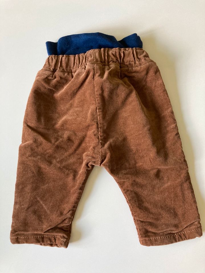 Sanetta Cordhose gefüttert, Gr. 62, neuwertig in Eriskirch