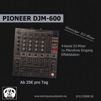 [VERMIETUNG] DJ-Mixer Pioneer DJM 600 Sachsen-Anhalt - Magdeburg Vorschau