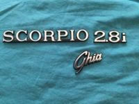 Auto-Schriftzug SCORPIO 2.8i Ghia, dreiteilig Bayern - Colmberg Vorschau