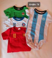 Fussball Trikot Babybody Set 4-teilig Gr.74 Baden-Württemberg - Bad Schönborn Vorschau