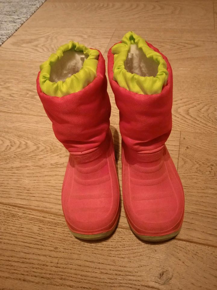 Winter-Regenstiefel, pink,Gr. 24, gefüttert in Dießen