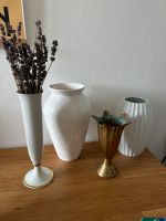 Vintage Vasen weiß gold antik München - Schwanthalerhöhe Vorschau