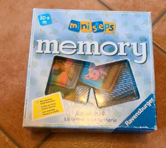 Ravensburger ministeps 04619 - Bauernhof Memory  Mit Stoffkarten, in Horneburg