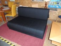 schwarze Couch mit Bettfunktion Baden-Württemberg - Waldkirch Vorschau