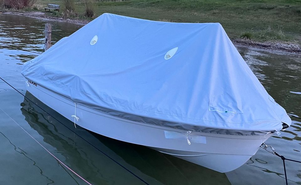 TERHI 450 SLOEP Motorboot Honda 40 Garantie Trailer Neuzustand in Schondorf am Ammersee