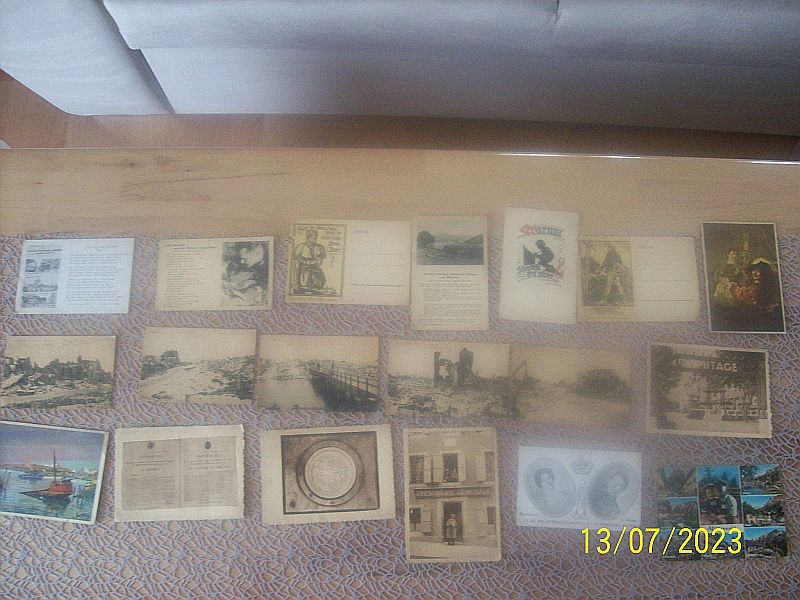 verschiedene Postkarten aus 1939-1945 in Westhausen