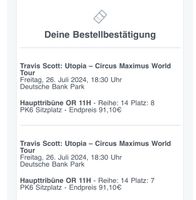 2 mal Travis Scott Karten Frankfurt 26.07.24 Sitzplatz Nordrhein-Westfalen - Gelsenkirchen Vorschau