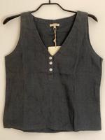 Top Leinentop M Bluse Anthrazit Rheinland-Pfalz - Walterschen Vorschau