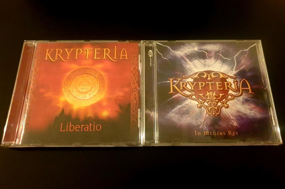 2er Set Krypteria Symphonic Metal CDs Alben in Berlin