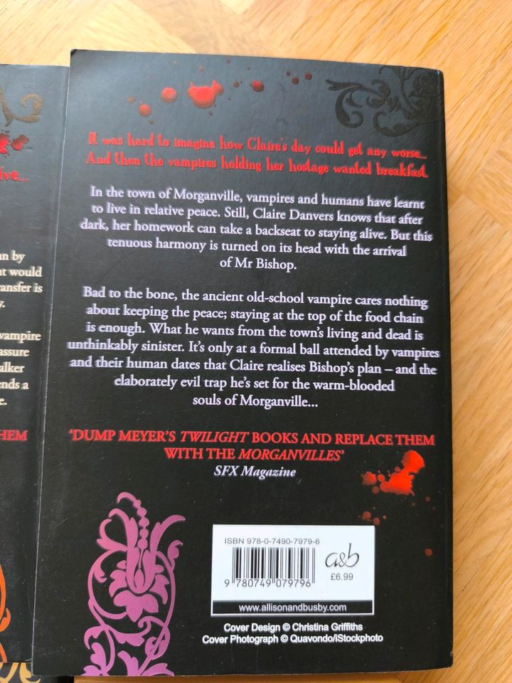 Buchpaket Morganvilles-Vampires Fantasy englische Sprache in Bad Schussenried