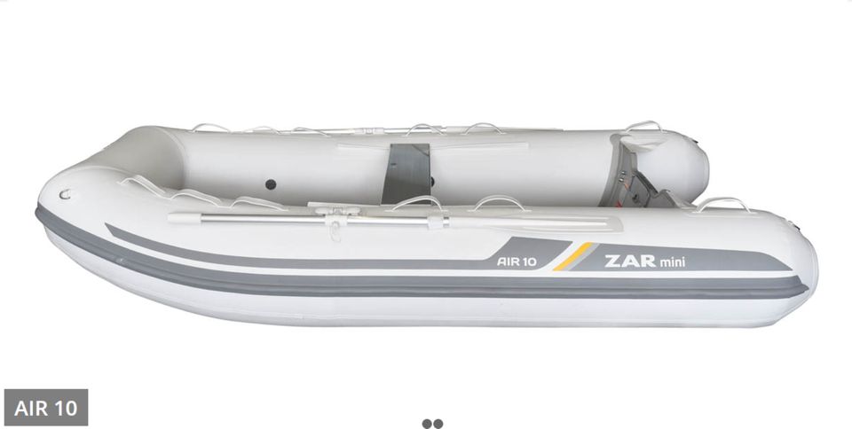 Schlauchboot Zar Mini AIR 10 ! NEU ! 300x170 bis 20 PS in Burgwedel