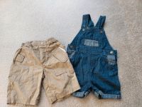 2 Baby Shorts / kurze Latzhose Gr. 80 Niedersachsen - Riede Vorschau