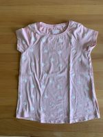 T-Shirt Größe 110 Mädchen rosa mit Herzen Hessen - Willingshausen Vorschau