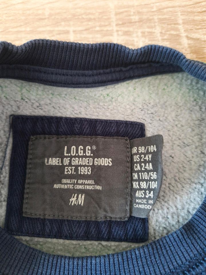 2 Pullover Größe 104 in Gera