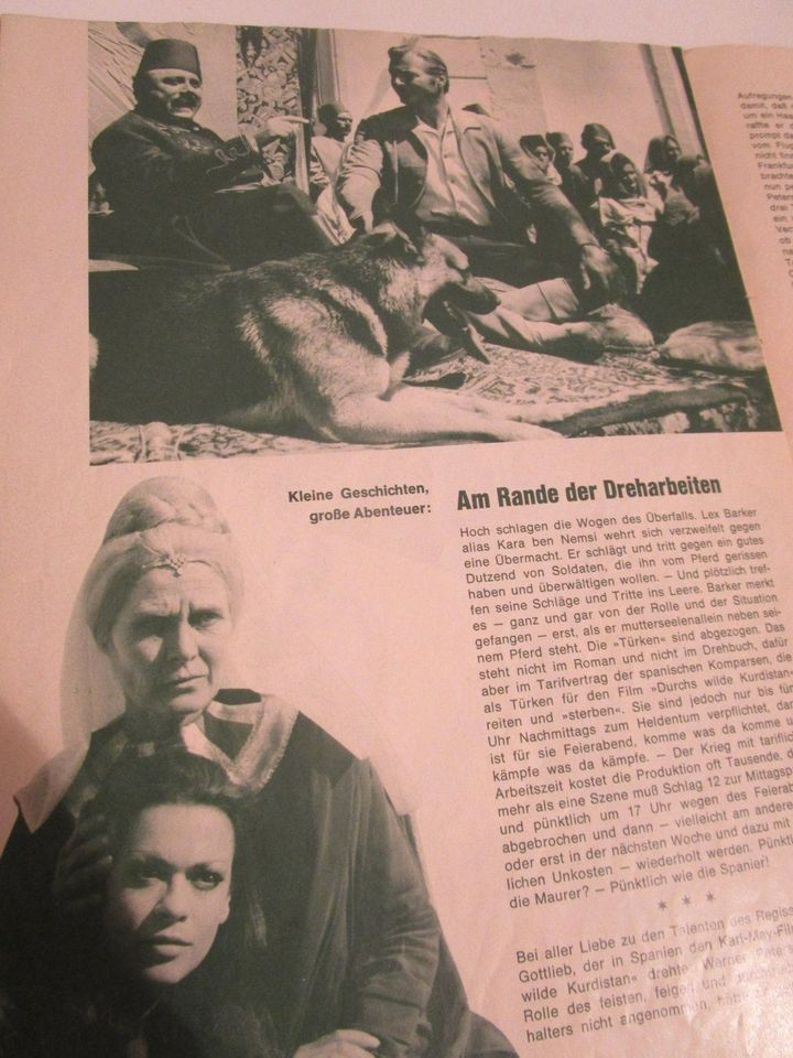 Filmkurier, "Durchs wilde Kurdistan" 1965, sehr gut erhalten in Worms