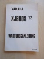 Yamaha XJ 600 S Werkstatthandbuch Wartungsanleitung 1992 Nordrhein-Westfalen - Gelsenkirchen Vorschau