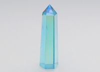 Mineralien Edelstein – 1x AQUA AURA SPITZE in A-Qualität 65mm Sachsen - Rochlitz Vorschau