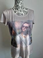 Street One,T-Shirt/Blusenshirt/ transparent,grau/gelb, 38 Bayern - Schweinfurt Vorschau