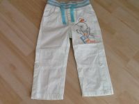 Jungen Sommer Hose Gr.80 weiß leichte Stoffhose Kinder Top Zustan Bayern - Kaufbeuren Vorschau