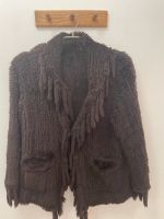 Felljacke Strickjacke Pelzjacke gestrickt Kaninchenfell ❣️ Baden-Württemberg - Villingen-Schwenningen Vorschau