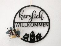 Türkranz "herzlich Willkommen" Deko Zuhause Geschenk Einzug Bayern - Wolferstadt Vorschau