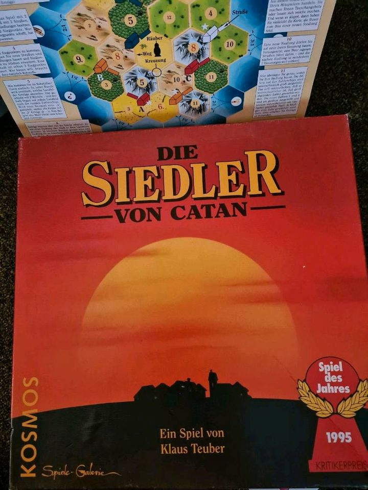 Kosmos Die Siedler von Catan mit Holzfiguren in Detern