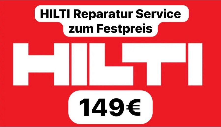 Hilti Reparatur Service zum Festpreis Deutschlandweit in Hagen