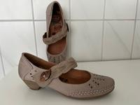 Damen Schuhe Größe 37,5 Leder Jana mit Klettverschluss Nordrhein-Westfalen - Ahlen Vorschau