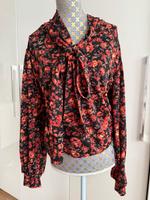 Zara Bluse Blumen Schleife Gr. S Hessen - Eschborn Vorschau