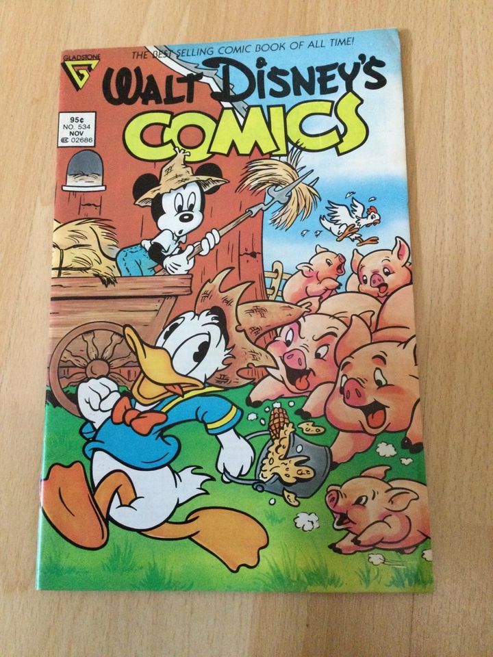 Walt Disney‘s Comic,englisch,1988,altes Micky Maus Heft, in Neunkirchen a. Brand