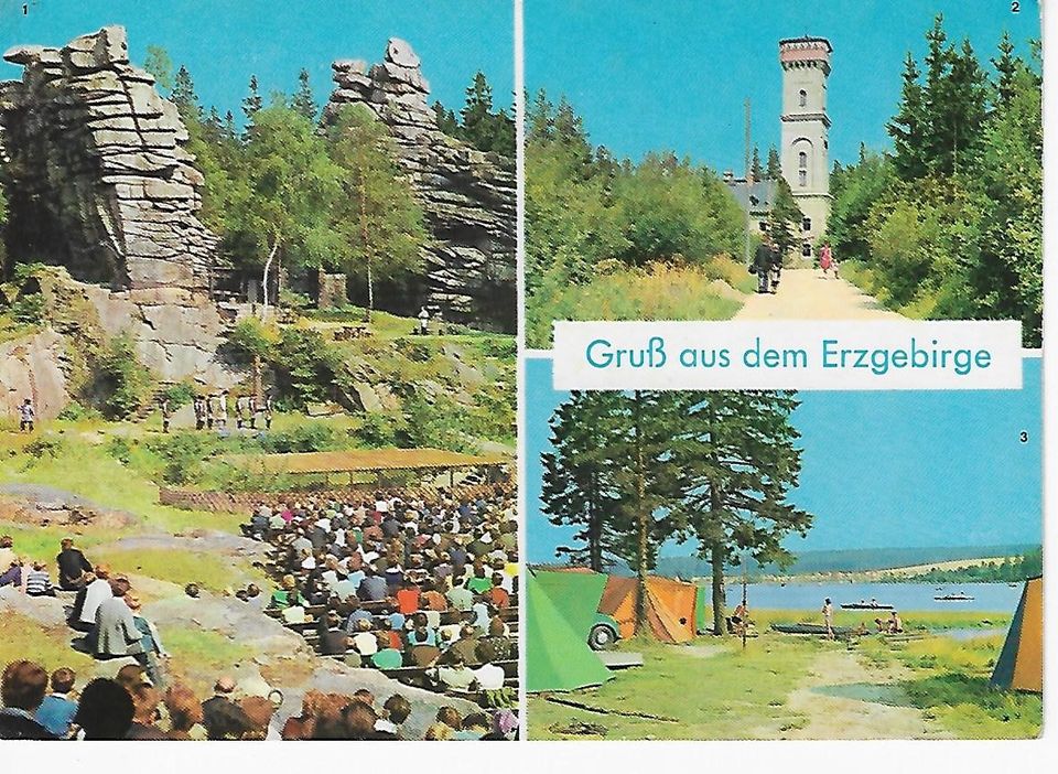 viele Postkarten aus dem Erzgebirge Sachsen Deutschland / DDR in Siegen