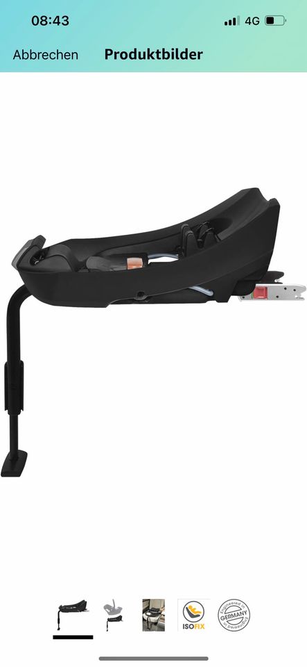 CYBEX ISOFIX Base 2 inkl. Kindersitz in Rüthen