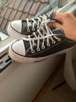 Converse Chucks schwarz Glitzer bold Sohle Plateau Sneaker Köln - Ehrenfeld Vorschau