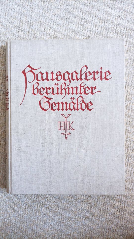 Buch - Hausgalerie berühmter Gemälde für 16 € inklusive Versand in Merseburg