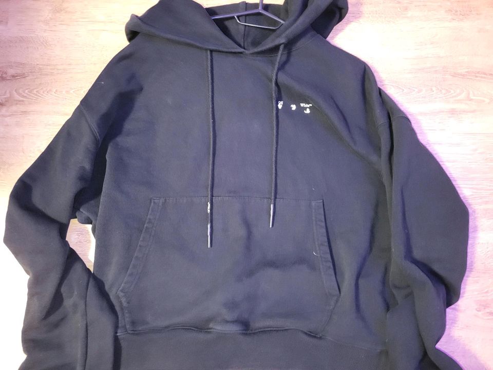 Off white Hoodie Schwarz Xl in Tuttlingen