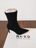 NA-KD Stiletto Boot /Stiefelette Gr 38 schwarz Bayern - Würzburg Vorschau
