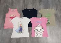 Paket 5 T-Shirts Größe 122 128 Kurzarnshirt Top Bluse FROSEN elsa Saarland - Heusweiler Vorschau