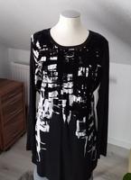 Gr. L 44 Damen Bluse BIBA Schwarz Long Jersey Viskose Stretch Baden-Württemberg - Crailsheim Vorschau