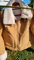 H&M Piloten/Biker Jacke Größe M cognac Fell neuwertig Bayern - Feuchtwangen Vorschau