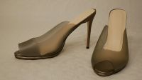 pvc high heels semi transparent Gr.45 Nordrhein-Westfalen - Schwelm Vorschau