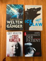 4 Bücher Thriller Weltengänger todeskünstler Patient ice Claw Bayern - Dentlein am Forst Vorschau