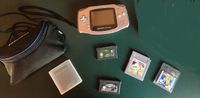 Game Boy - Gameboy Advance (Limited Edition Platinum) mit Spielen Baden-Württemberg - Limbach Vorschau