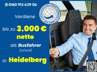 Busfahrer bis zu 3.000 € NETTO FS Kl. D/DE in Heidelberg m/w/d Baden-Württemberg - Heidelberg Vorschau