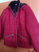 Jacke rot NEU Gr. 44 mit Kaputze Bayern - Möttingen Vorschau