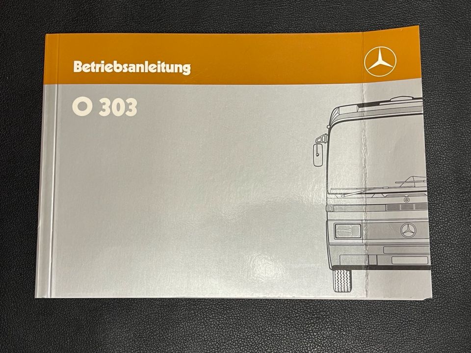 Mercedes Benz O303 Omnibus Betriebsanleitung in Winnenden